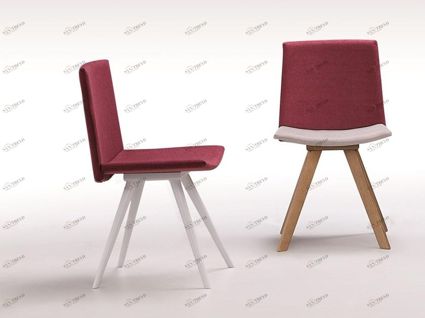 Natisa Мягкий стул на деревянных ножках Flag sun-id-1459947