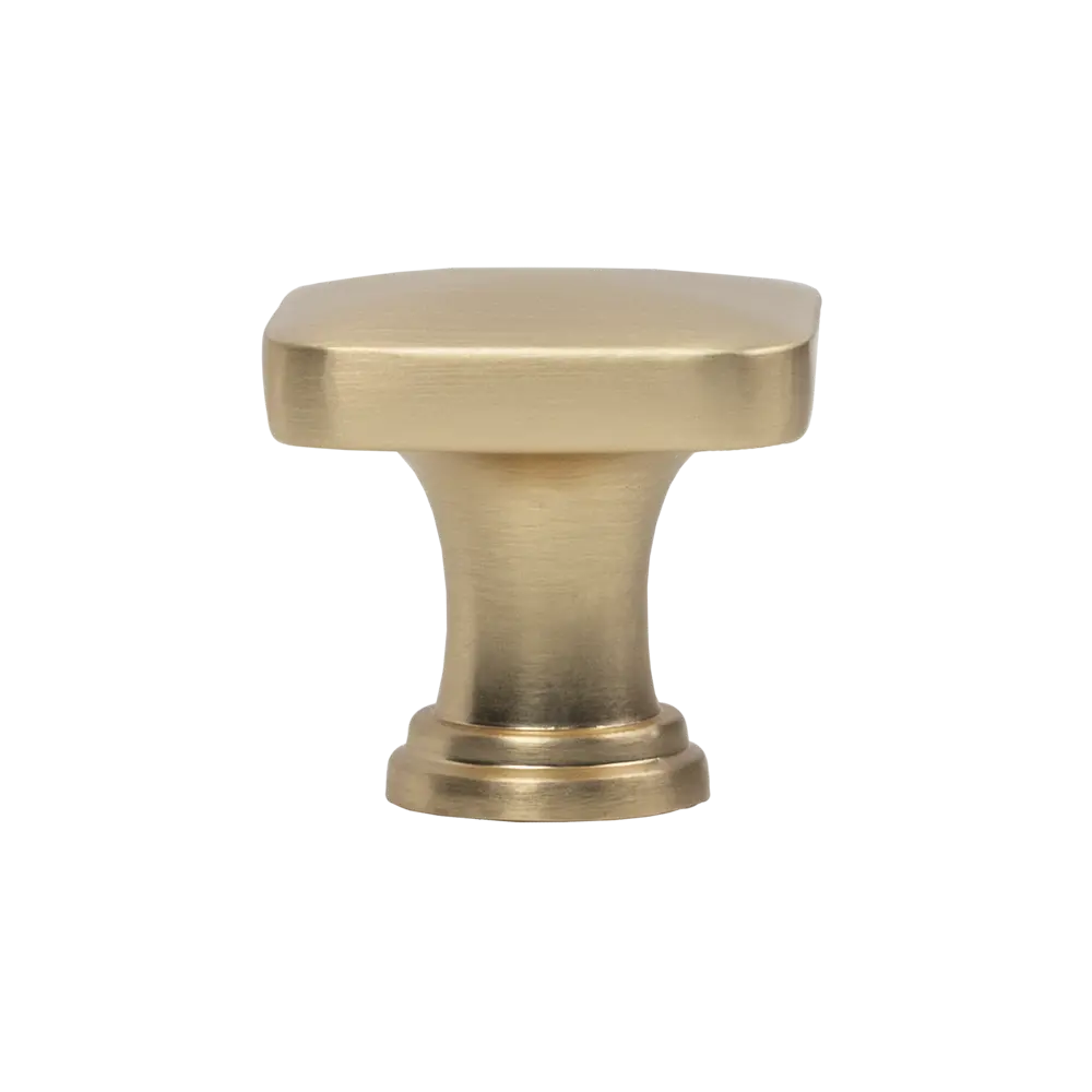 Мебельная ручка-кнопка KONSENSA Тея 2.9x2.75x2.9 мм золотая STLM-2064754 - Вид №2