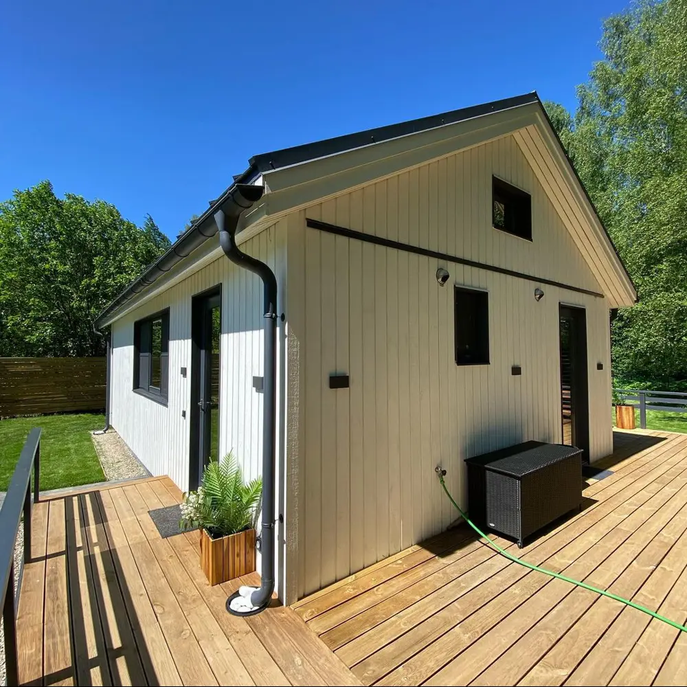 Террасная доска хвоя импрегнированная 28x140x2000 мм вельвет 0.28 м² Santreyd STLM-2061830 - Вид №9