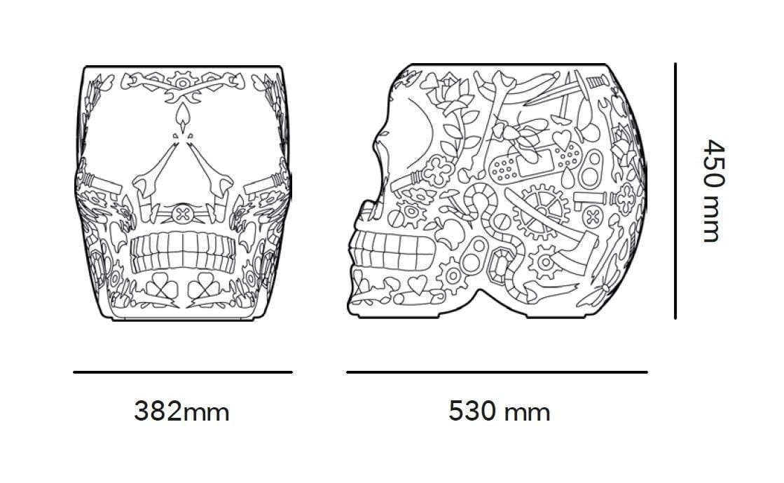 Светящийся садовый горшок из полиэтилена Qeeboo Мексика ARCH-00053861 - Вид №4