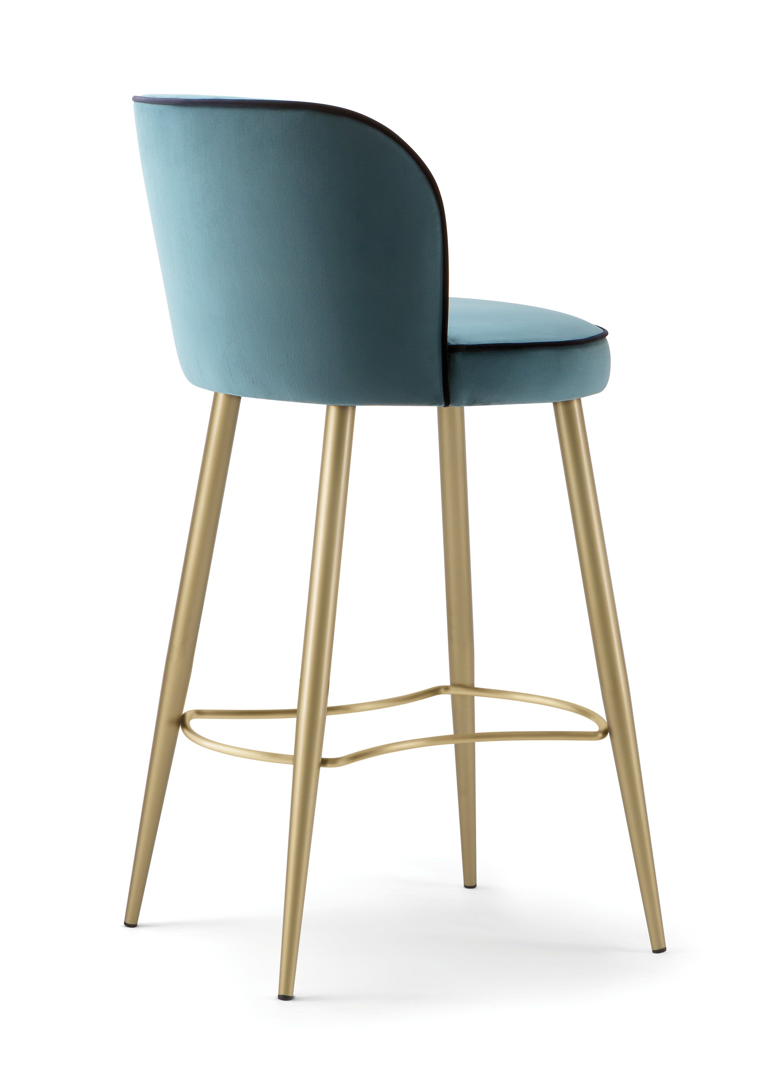 Тканевый табурет с подставкой для ног со спинкой Tirolo Candy ARCH-00002197 - Вид №2