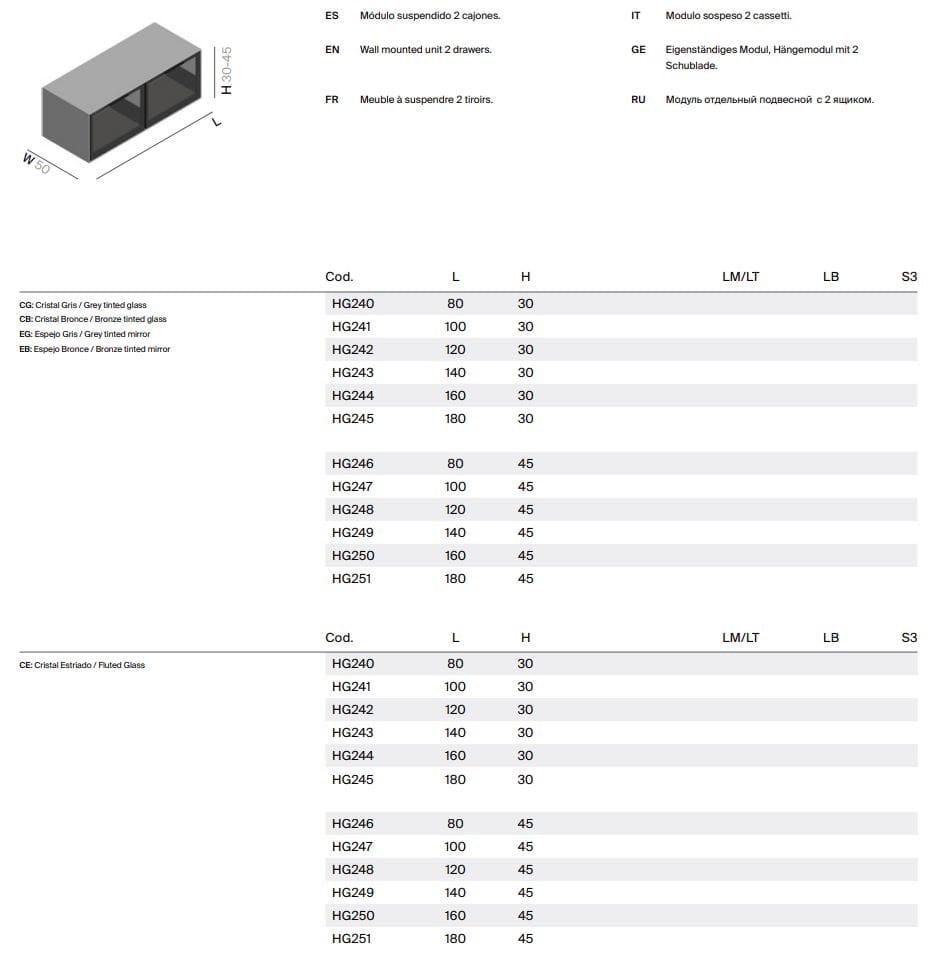 Подвесной шкаф для умывальника со встроенной раковиной Inbani Heritage ARCH-00093137 - Вид №19