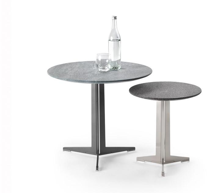 Flexform Круглый журнальный столик из натурального камня Fly sun-id-1481554 - Вид №1