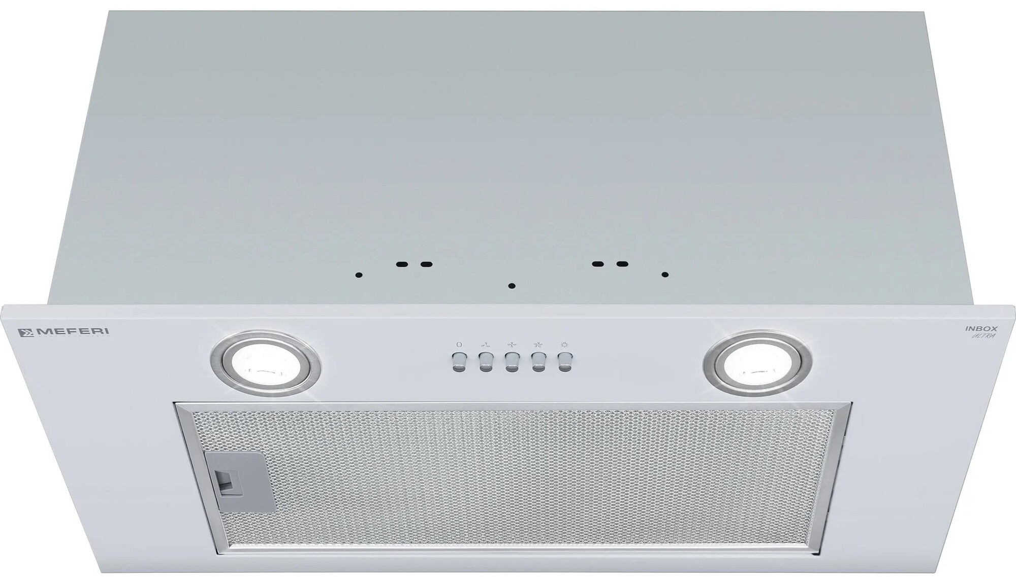 9168684 Вытяжка полновстраиваемая Meferi INBOX60WH ULTRA белый STDN-0016193 - Вид №1
