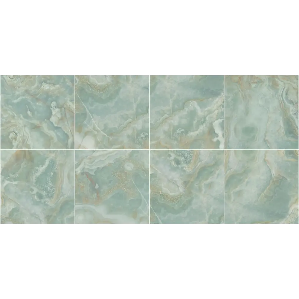 Плитка напольная Aquamarine Dark 41.8x41.8 см 1.75 м² цвет зеленый Santreyd STLM-2072969 - Вид №1