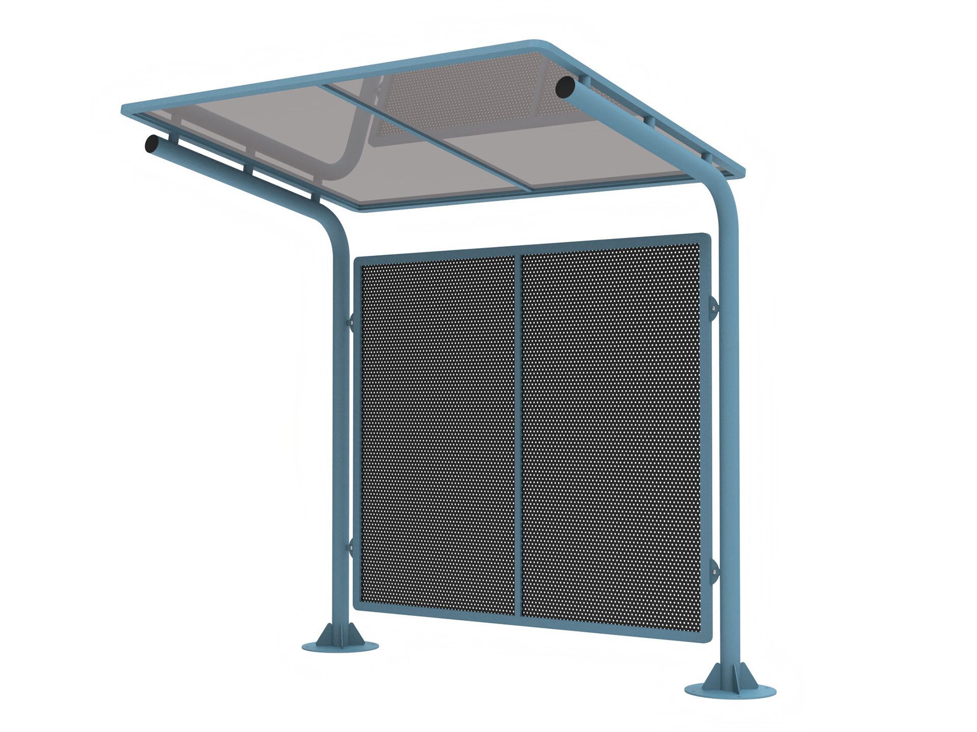 Навес из стали и поликарбоната Lazzari весна ARCH-00085883 - Вид №5