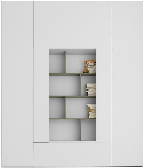 Caccaro Модульный деревянный лакированный стеллаж Roomy sun-id-1454865 - Вид №1