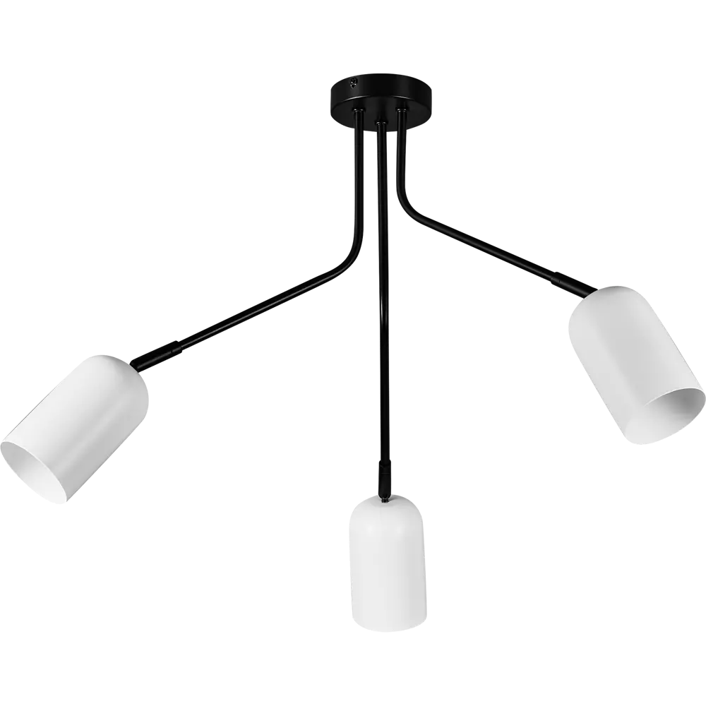 Люстра Rivoli Rosalinda - классическая потолочная с тремя плафонами 89388830 STLM-1480501 - Вид №2