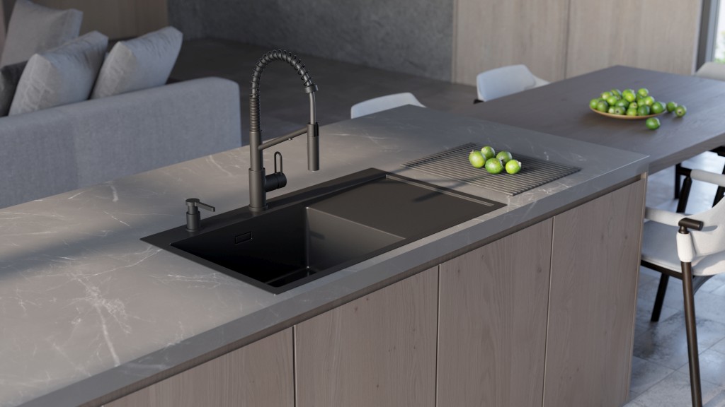 Кухонная мойка Akisame 86 Side IN-L OMOIKIRI 4997031 - Вид №2