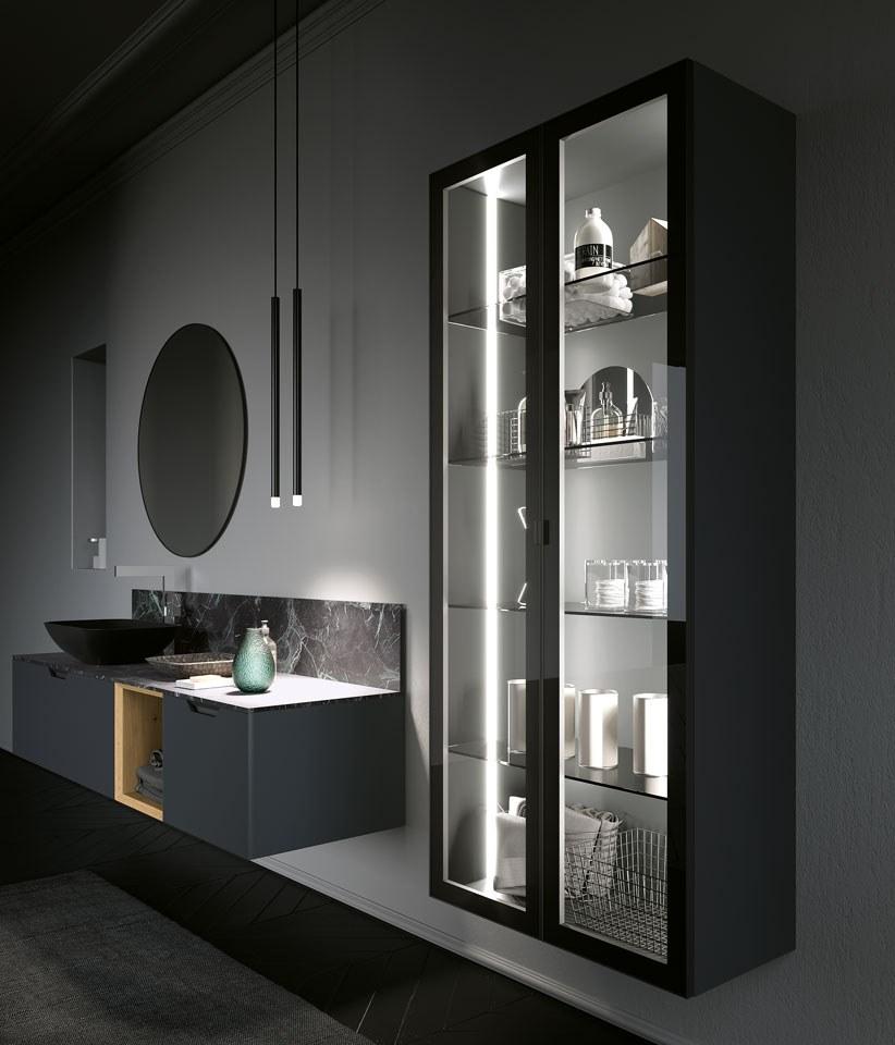 Archeda Подвесной деревянный туалетный столик с ящиками Quaranta5 sun-id-1358170 - Вид №1