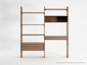 14_95 Настенная полка двойная Karpenter K/WSU