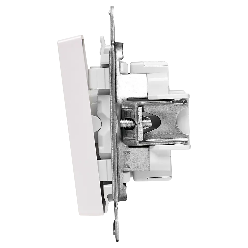 Выключатель встраиваемый Systeme Electric AtlasDesign 1 клавиша цвет жемчужный STLM-2023097 - Вид №3