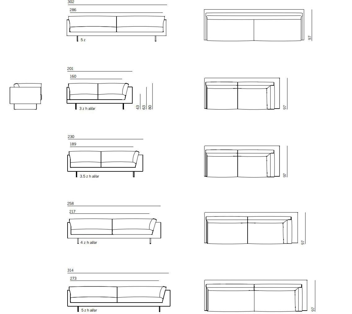 Montis Диван-санки обитый тканью Axel sun-id-1479613 - Вид №6