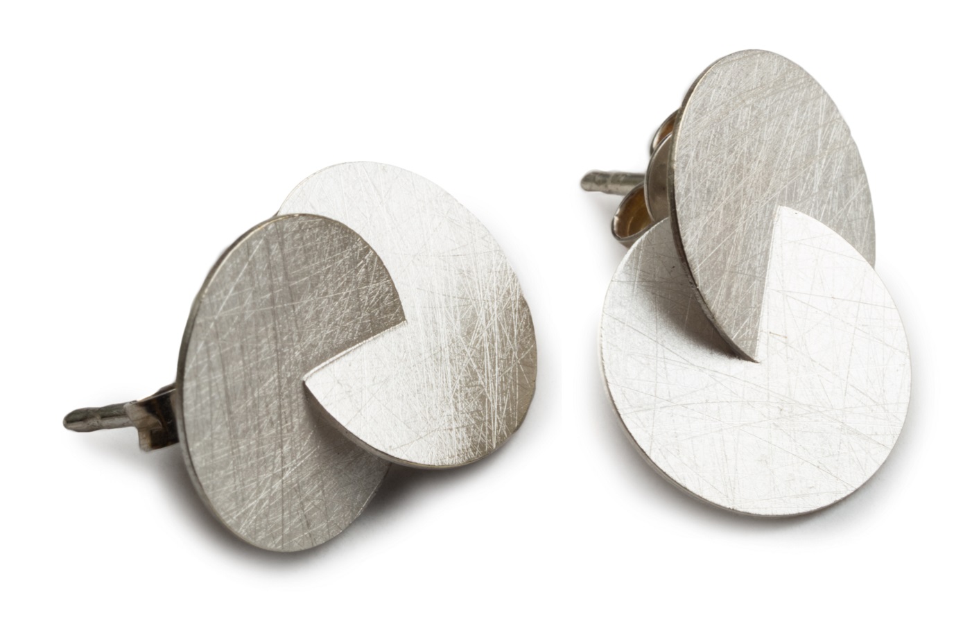 ZA538 Серьги-гвоздики, серебро ZAREMSKI Santreyd 