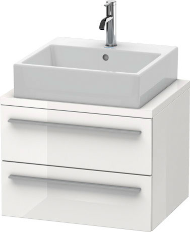 XL540505252 Тумбочка для компактной консоли X-Large #XL5405 600 x 478 мм Европейский дуб, декор Duravit - Вид №2