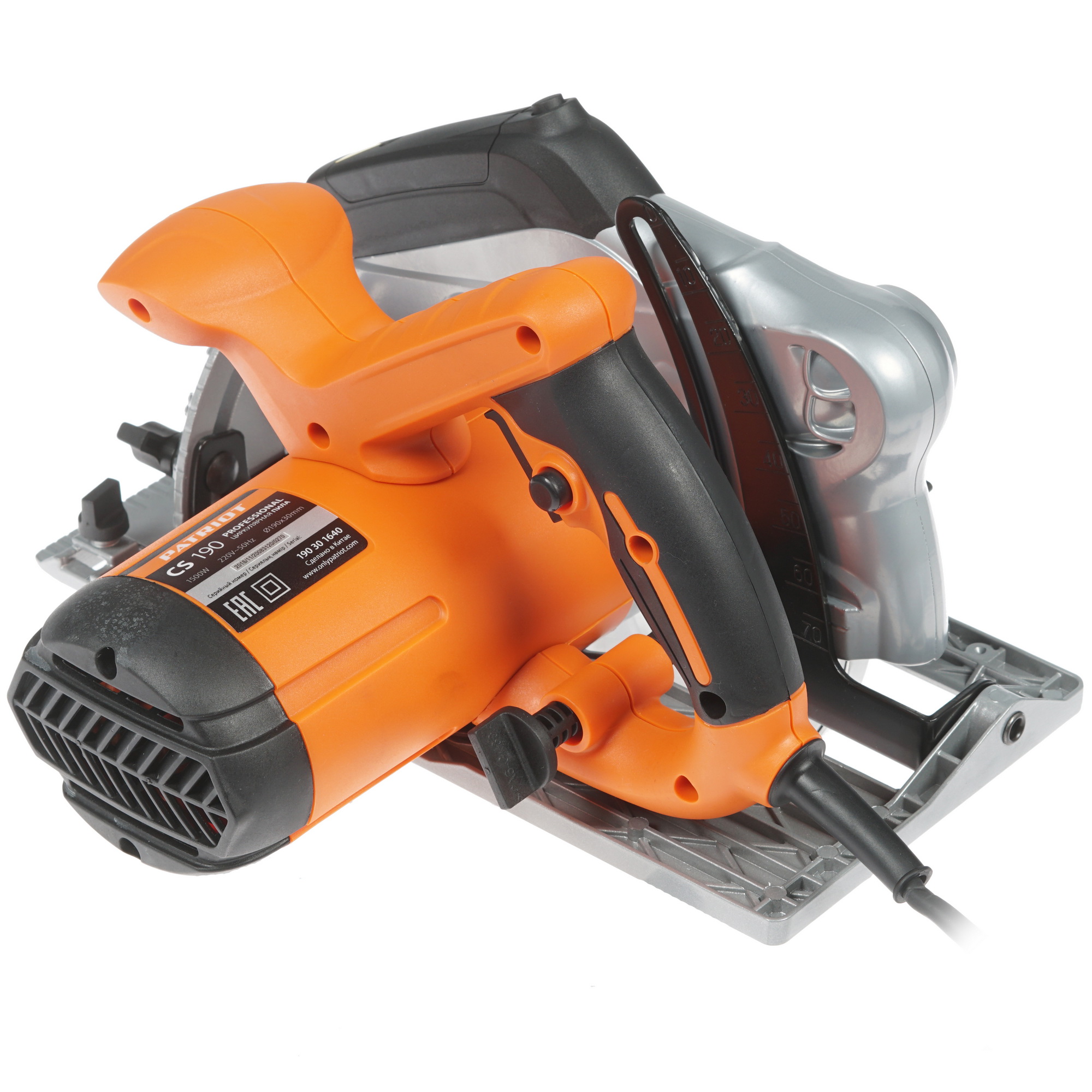 Пила дисковая Patriot CS 190 8144524 STDN-0116995 - Вид №2