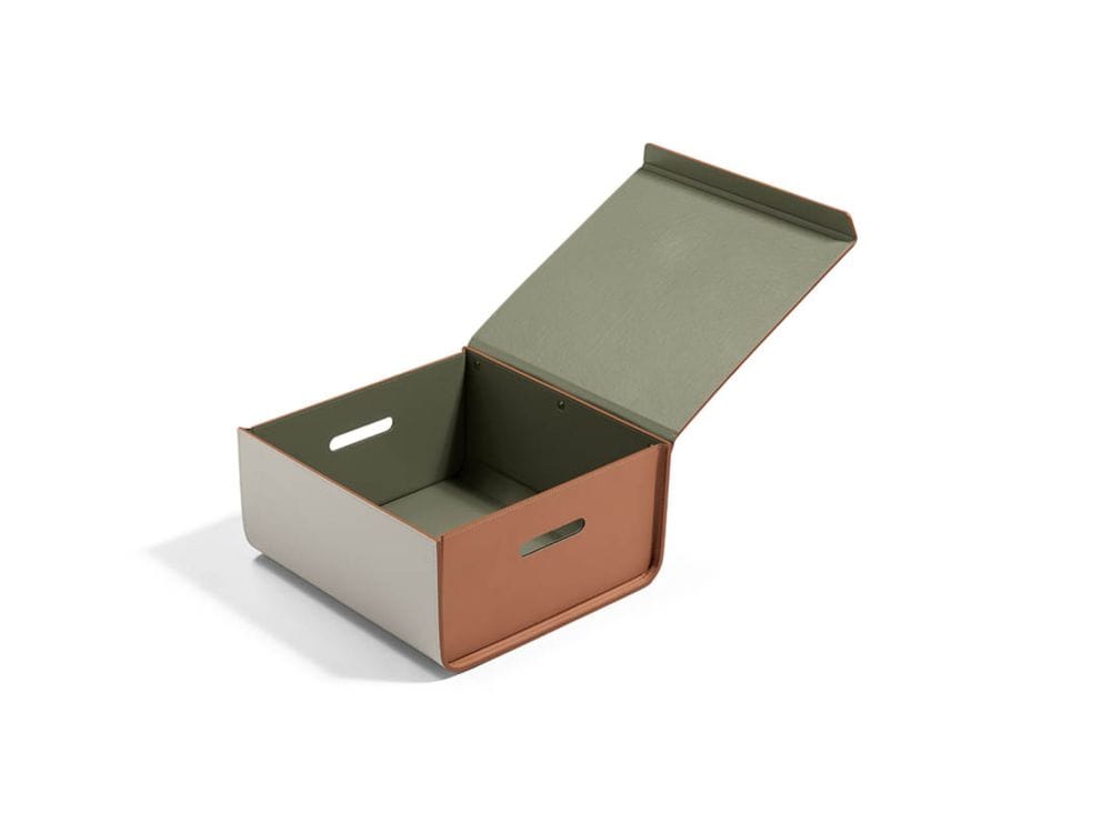 Кожаный шкаф коробки Poltrona Frau коллекция-мебель и аксессуары ARCH-00117090 - Вид №3