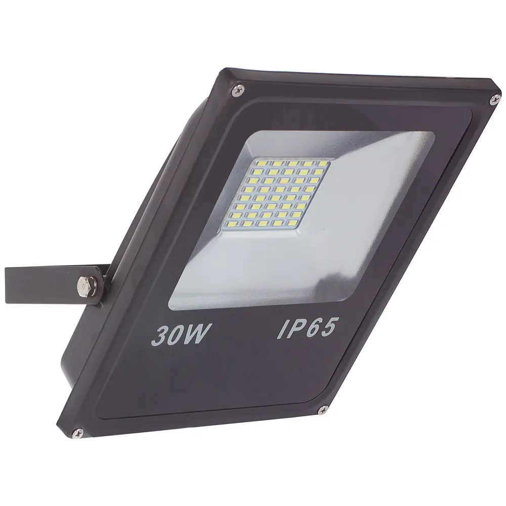 Прожектор светодиодный Apeyron 30 Вт, 2100 Лм, цвет черный, IP65 STLM-2171085 - Вид №1