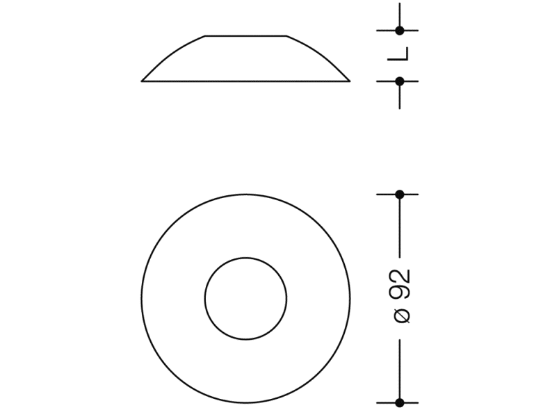 620.3 напольный дверной буфер HEWI System 111 | Polyamid  - Вид №1