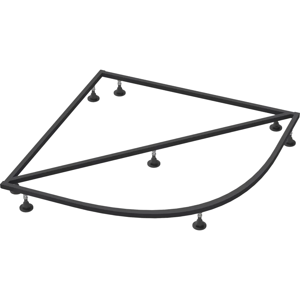 Каркас литого поддона Keram 1/4 круга 90x90 см Santreyd STLM-2155139