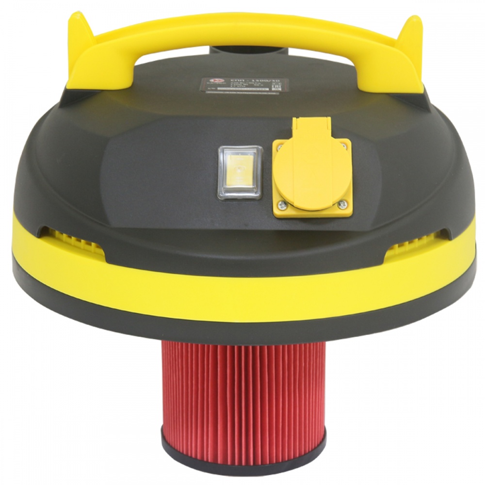 62515 Калибр Электрический строительный пылесос СПП-1500/30  - Вид №2