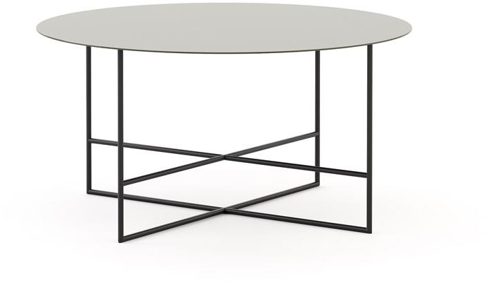 Domkapa Журнальный столик из лакированной стали круглый sun-id-1466231 - Вид №1