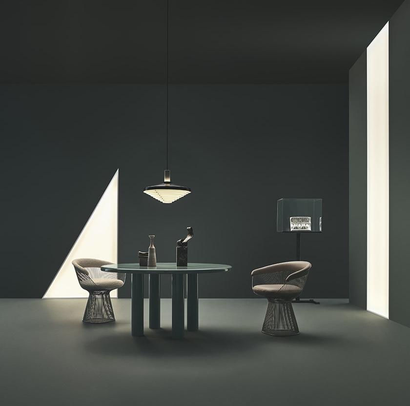 KNOLL Круглый стол из эмалированной стали Smalto sun-id-1499101 - Вид №2