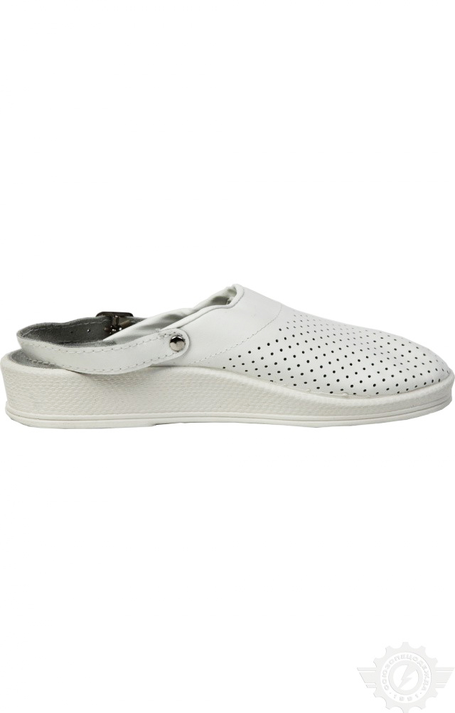 61796 Туфли Сабо мужские белые  Медицинская обувь размер 43 Спецодежда  - Вид №4