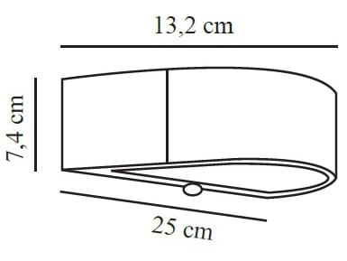 Пластиковый наружный настенный светильник Nordlux Monay ARCH-00057394 - Вид №5