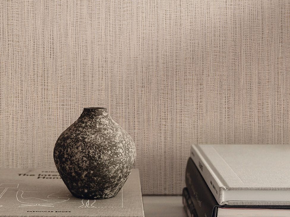 Сплошной цвет рельефные обои Jannelli&Volpi ALTAGAMMA FIBERS ARCH-00049162