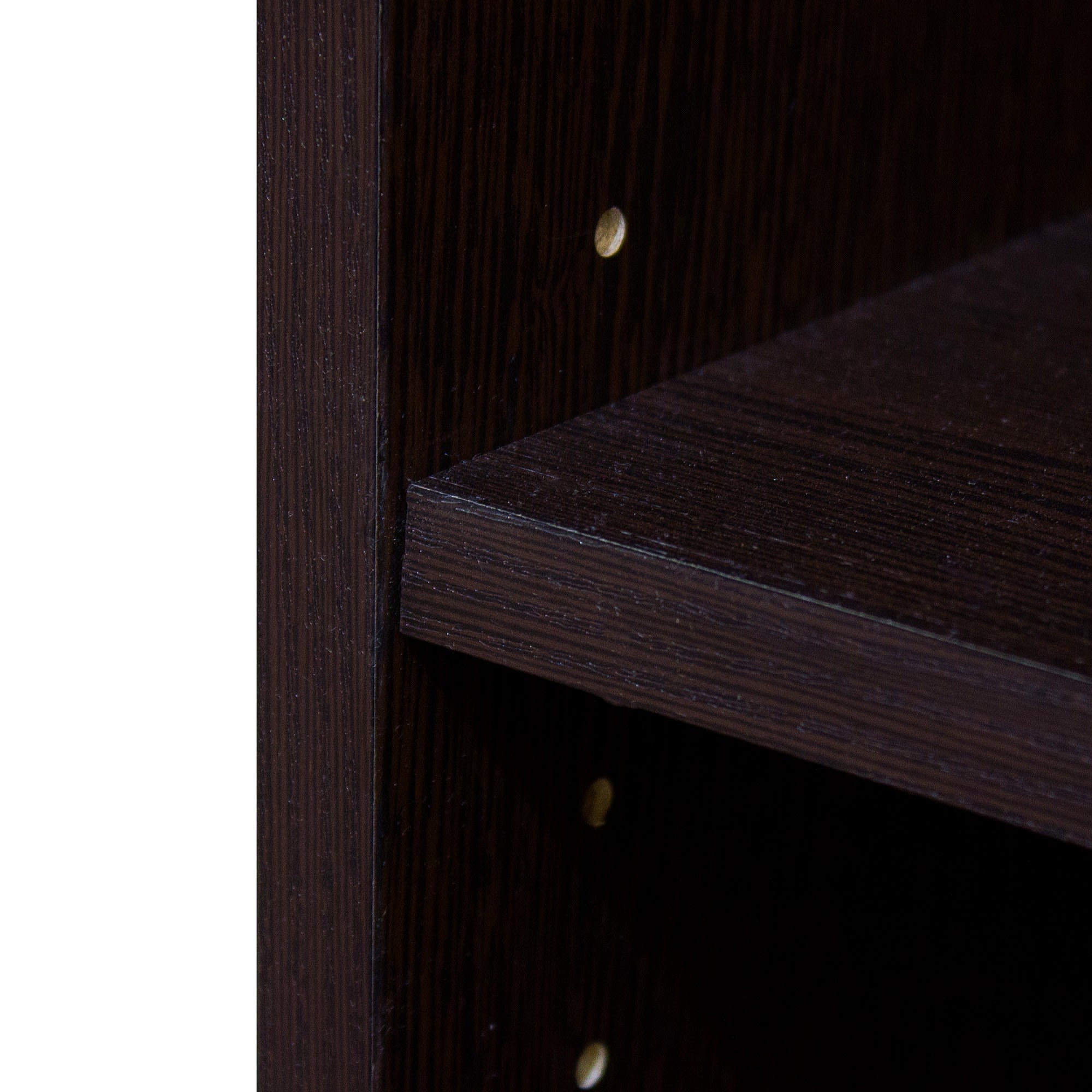 18142912 Стеллаж Кабуки 80x201x28 см, ЛДСП, цвет венге Santreyd  - Вид №2