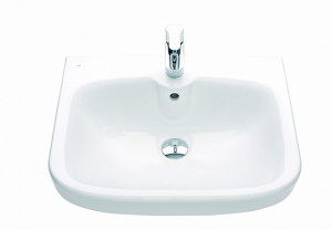 1116701101 Подвесная раковина настенная прямоугольная IDO Glow