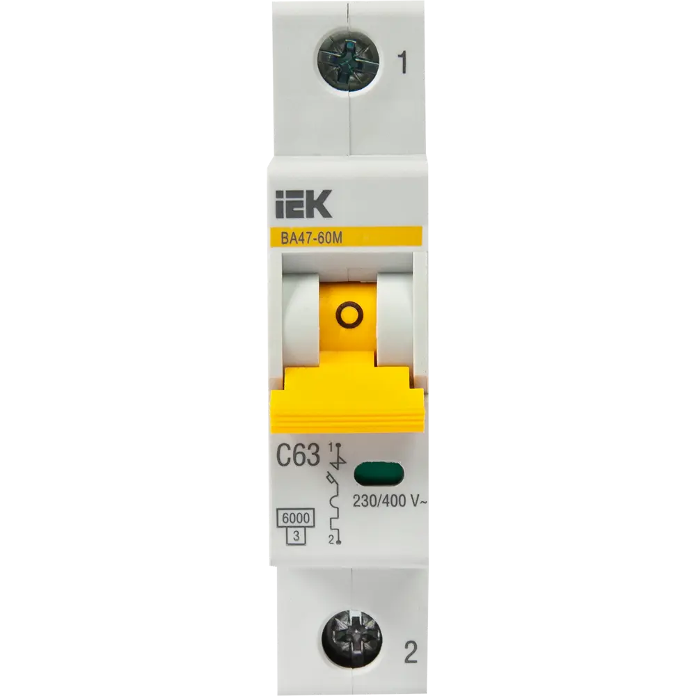 Автоматический выключатель IEK ВА47-60M с двойной защитой от сверхтоков 89162769 STLM-0079332 - Вид №2