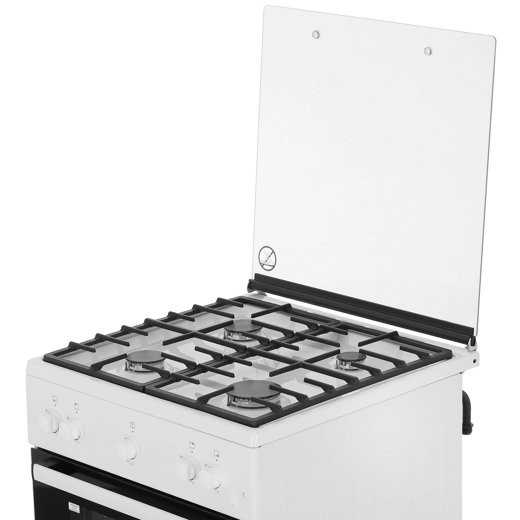 9073596 Газовая плита Darina 1F1 GM 141 108 W белый STDN-0123516 - Вид №8