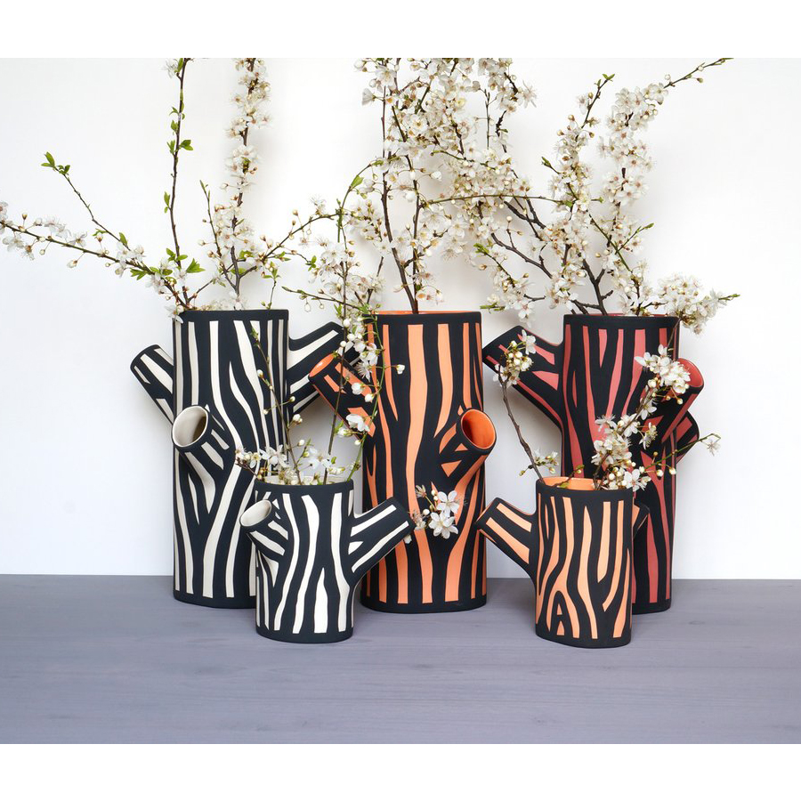 Ваза Tree Trunk M оранжевая Hay 401681 - Вид №2