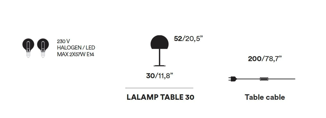 Алюминиевая настольная лампа Opinion Ciatti LAlampada ARCH-00077010 - Вид №3