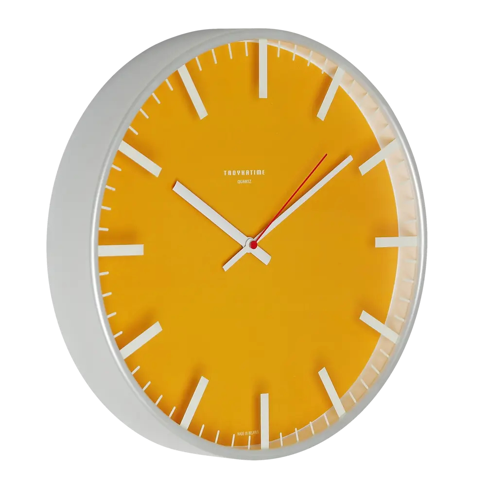 Часы настенные, цвет оранжевый, диаметр 30 см Santreyd STLM-2147037 - Вид №2