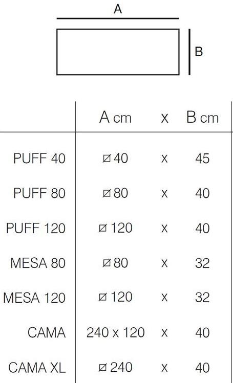 VONDOM Садовый пуф / садовый стол Jut sun-id-1388638 - Вид №10