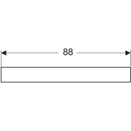 430210226 Фронтальная декоративная панель Geberit Bambini для детской раковины, для двух смесителей для раковины Geberit  - Вид №3