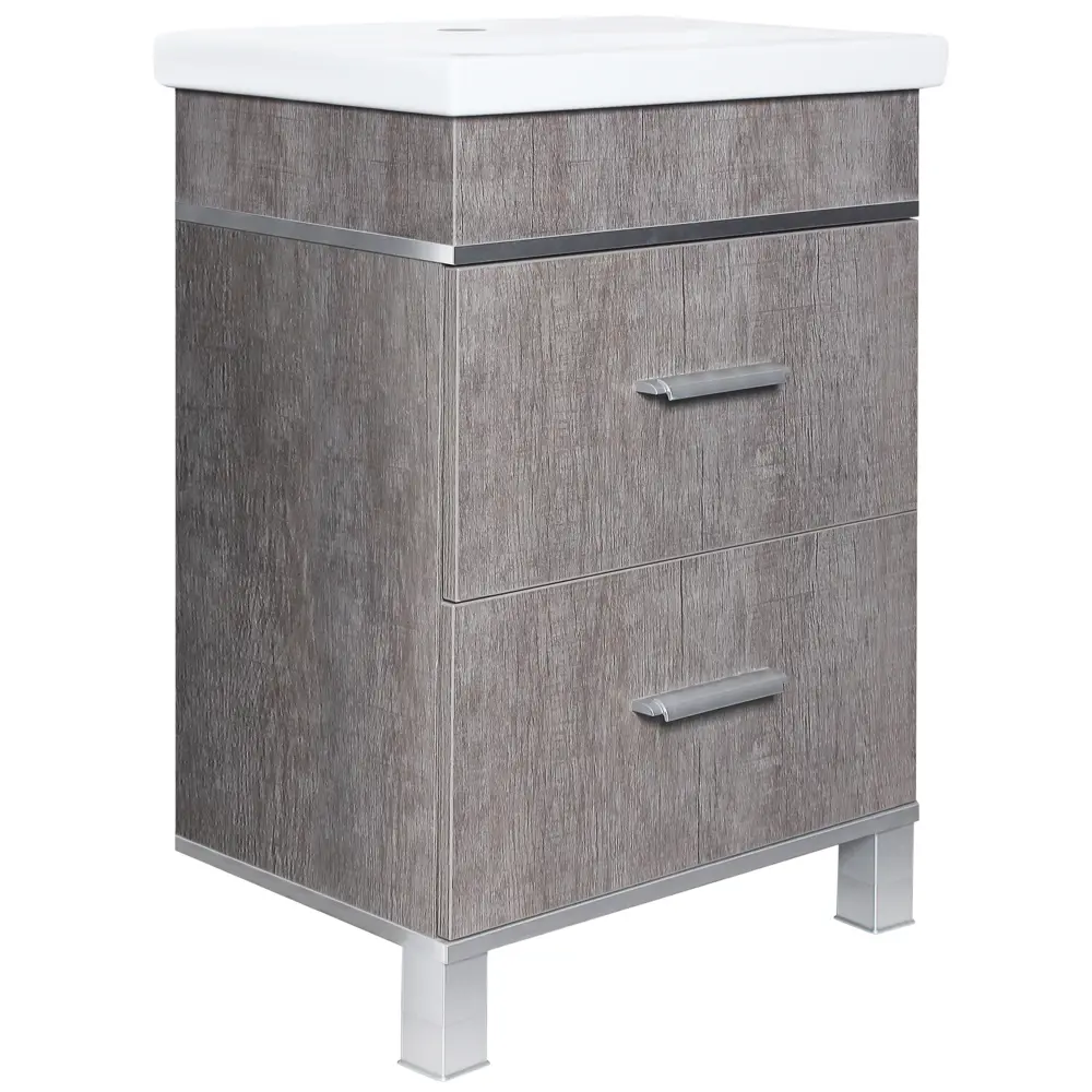 Тумба под раковину напольная «Фостер» 60 см Santreyd STLM-2151399