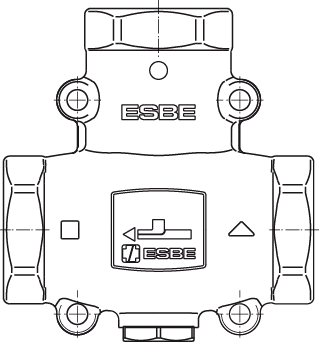 5102 59 00 VTC531Ротационные устройства » Esbe серии VTC500  - Вид №1