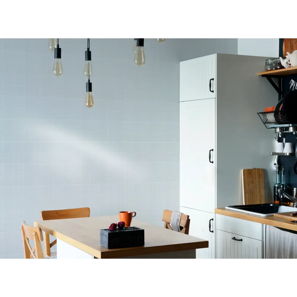 Santreyd Панель МДФ Белоснежный кафель для интерьерной отделки 16481291 STLM-0006879 - Вид №3