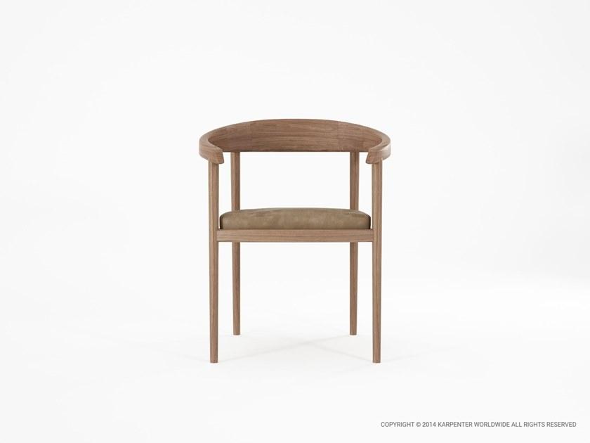 KARPENTER Кожаное кресло с подлокотниками Chillax sun-id-1490545 - Вид №5