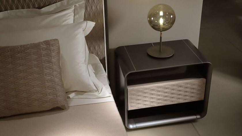 Reflex Прикроватная тумбочка из лакированной древесины с ящиками Oh sun-id-1390596 - Вид №1