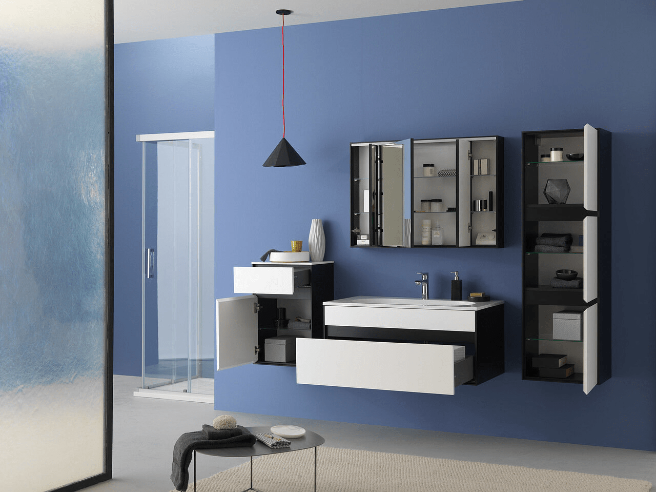 Шкаф пенал Donna 01016  Словения Kolpa-San  - Вид №1