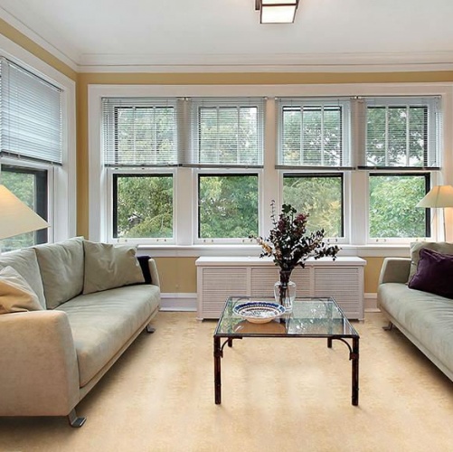 Кожаный пол Leather Leather Boa Sand Натуральная кожа (Рельефная) 915х305 мм 1101500004 - Вид №1