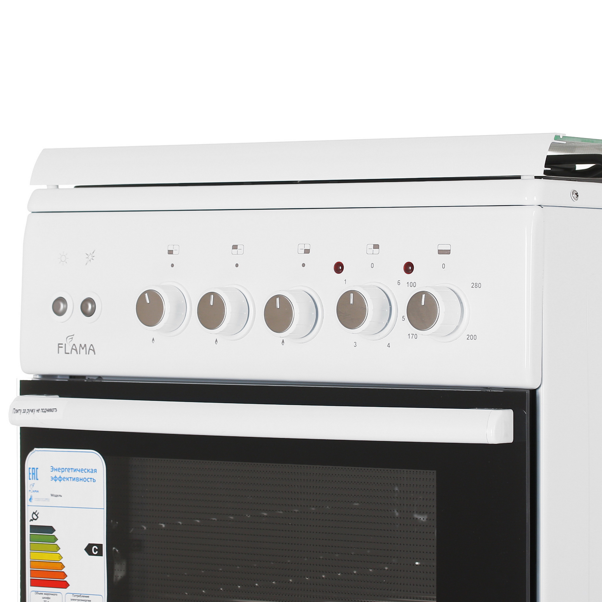 5305309 Комбинированная плита Flama L RK 23-126 белый Flama group STDN-0000305 - Вид №3