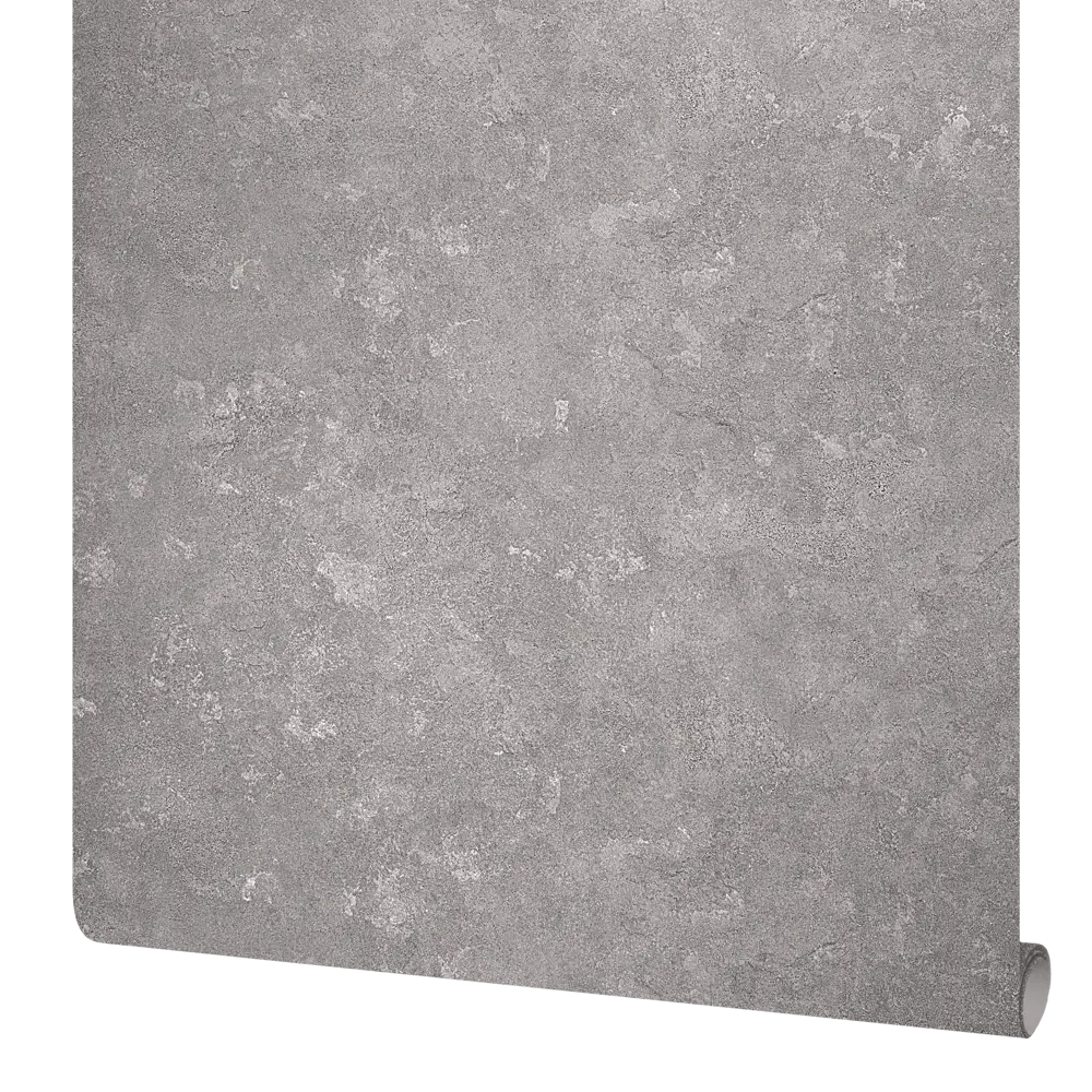 Флизелиновые обои ATELIERO Super Beton с эффектом штукатурки, темно-серые 89432666 STLM-1568835