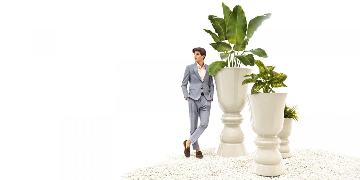 070400 Кашпо диаметр 42х65см Vondom SUAVE - Вид №1