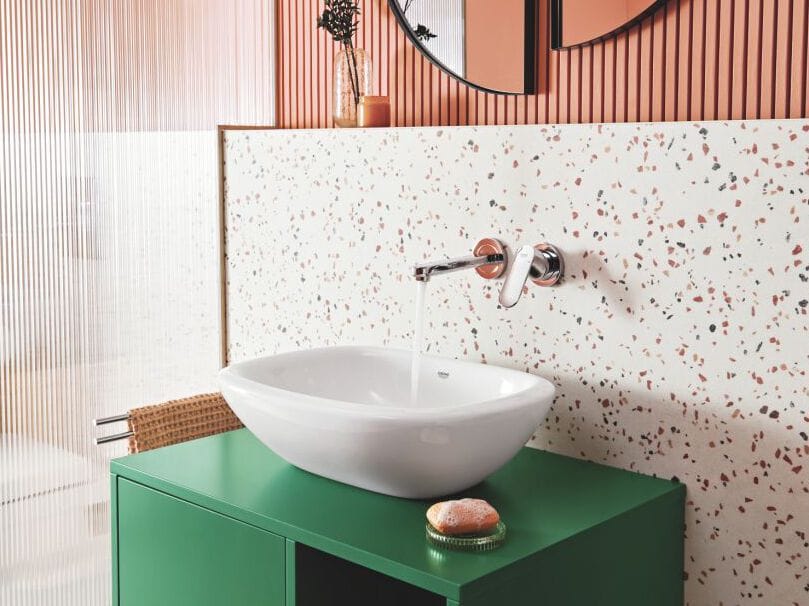 Однорычажный смеситель для раковины с 2 отверстиями Grohe Eurosmart Cosmopolitan ARCH-00060165 - Вид №2